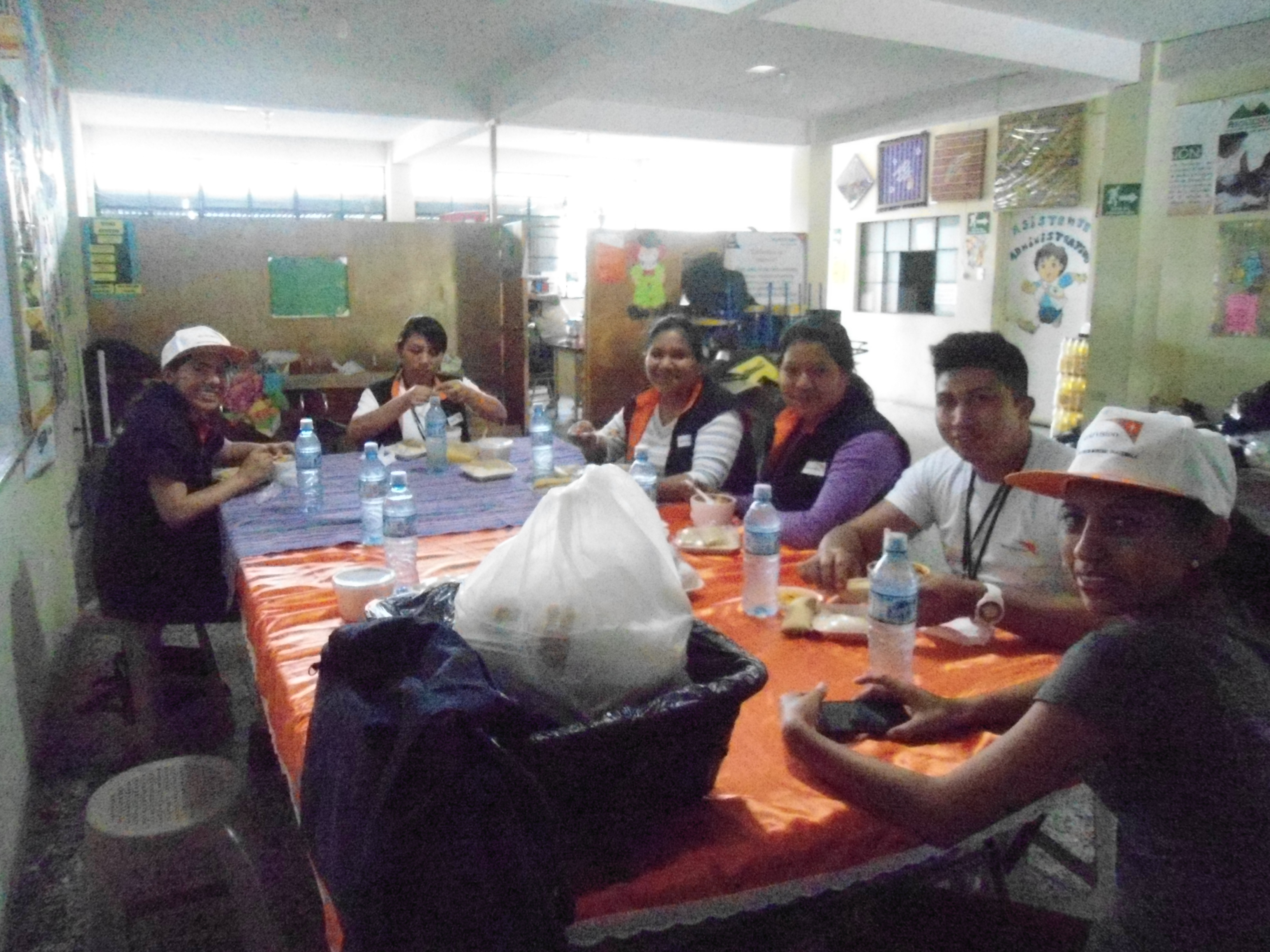 Eating at Nuevo Amanecer.jpg
